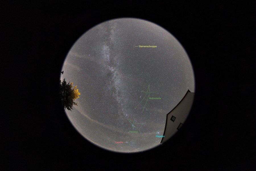 Sternenschnuppe-Beschriftung