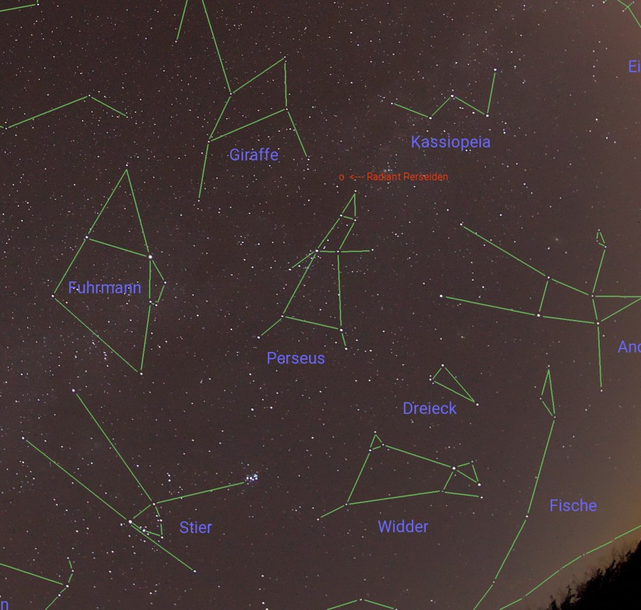 Radiant Perseiden